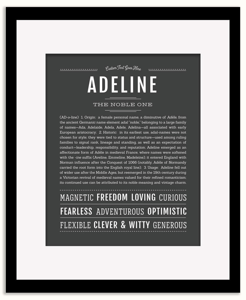 Adeline | Name Art Print