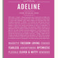 Frame Options | Dark Pink | White Frame, Matted