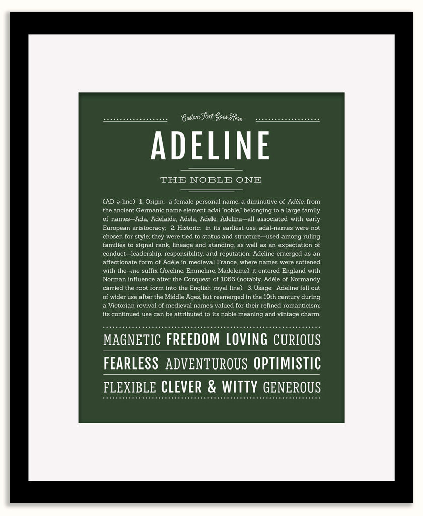 Adeline | Name Art Print