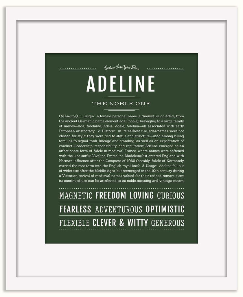 Adeline | Name Art Print