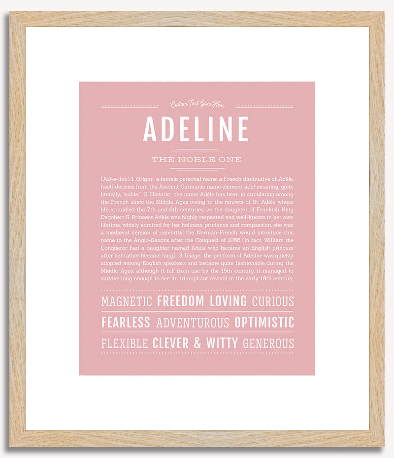 Adeline | Name Art Print