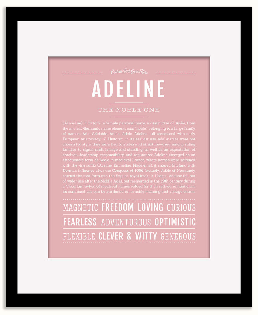 Adeline | Name Art Print