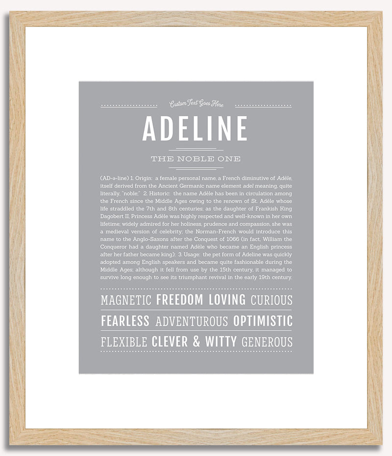 Adeline | Name Art Print