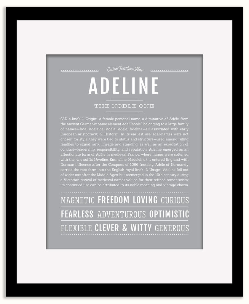 Adeline | Name Art Print