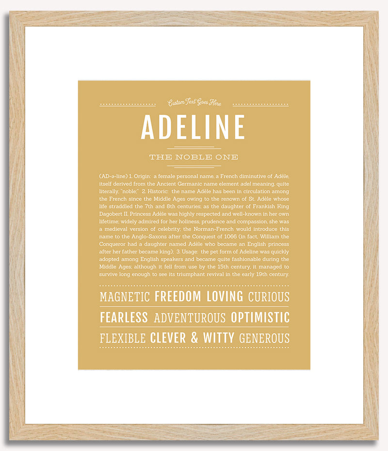 Adeline | Name Art Print