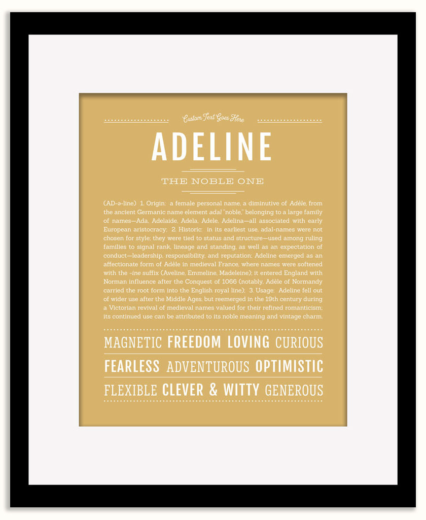 Adeline | Name Art Print