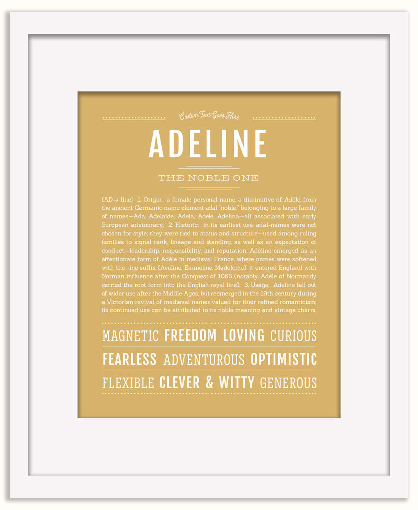 Adeline | Name Art Print