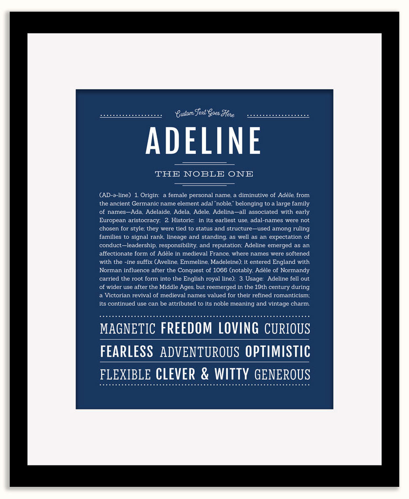 Adeline | Name Art Print