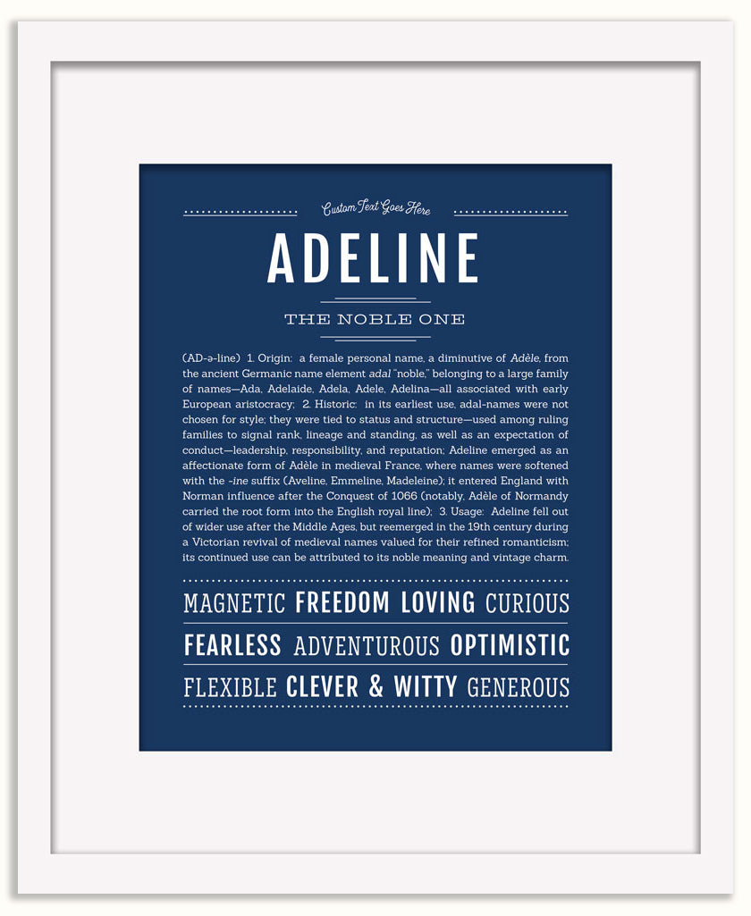 Adeline | Name Art Print