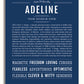 Frame Options | Midnight Blue | White Frame, Matted