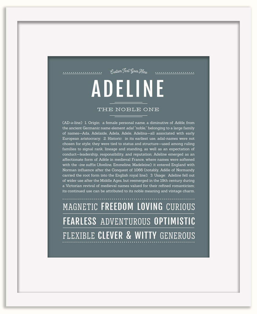 Adeline | Name Art Print