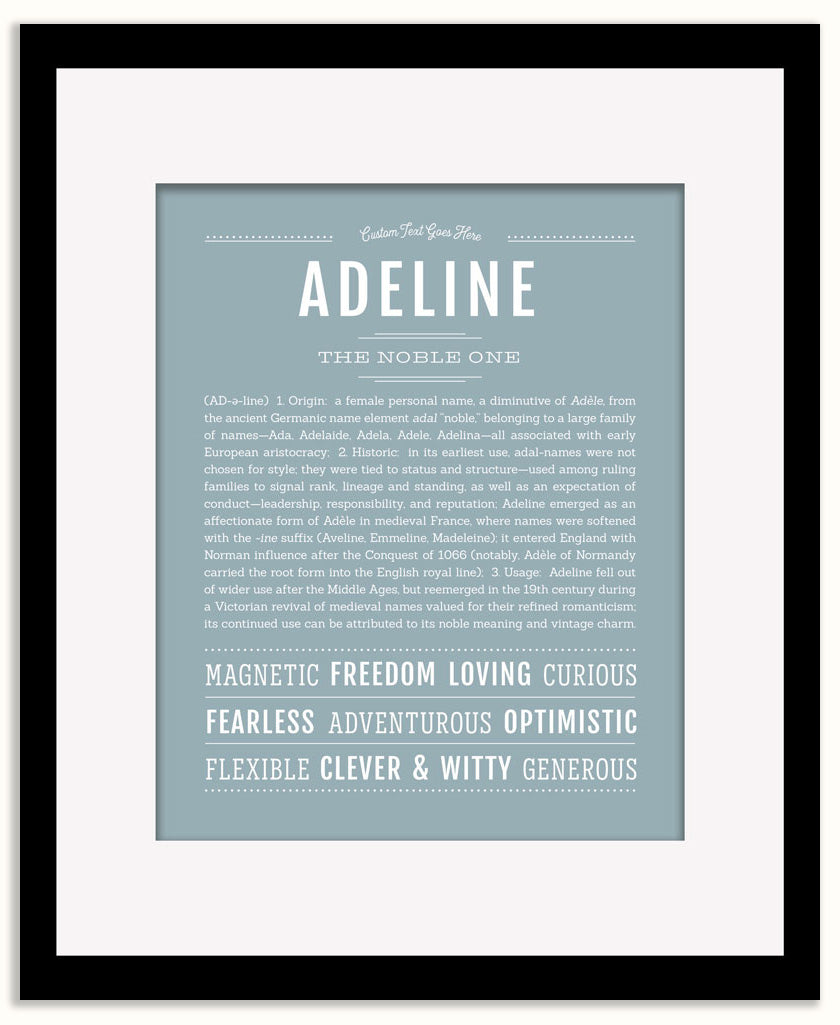 Adeline | Name Art Print