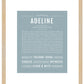 Adeline | Name Art Print