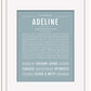 Adeline | Name Art Print