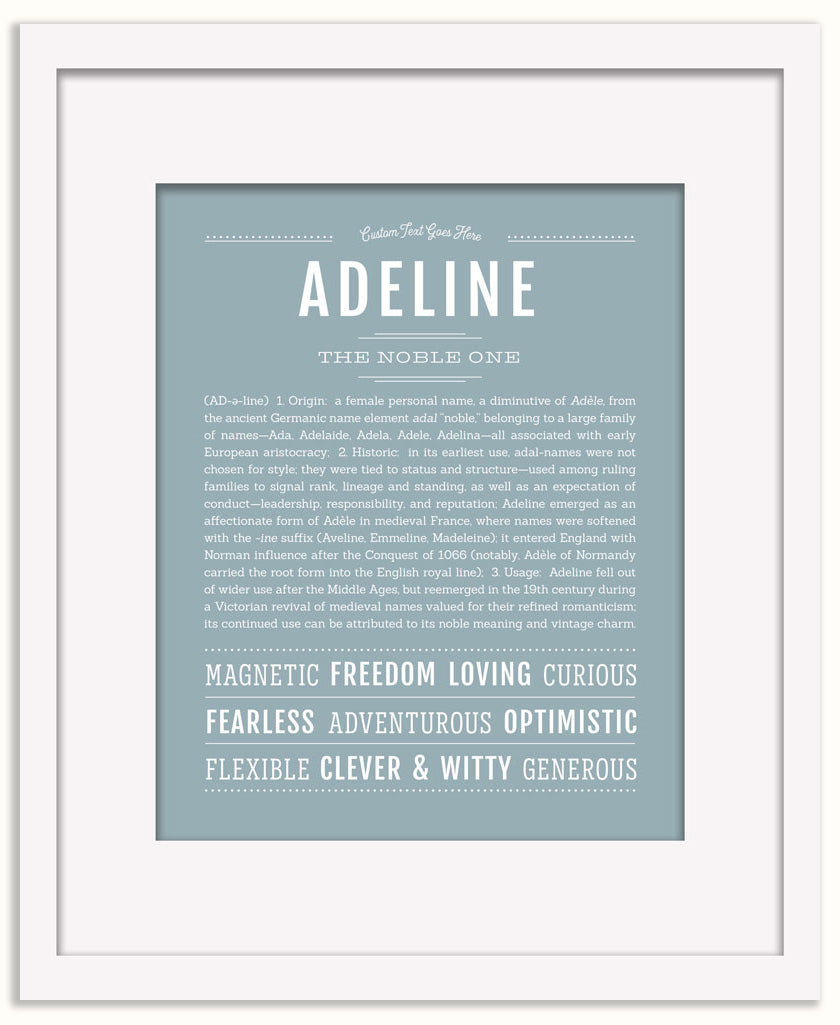 Adeline | Name Art Print