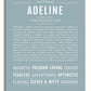 Frame Options | Powder Blue | White Frame, Matted