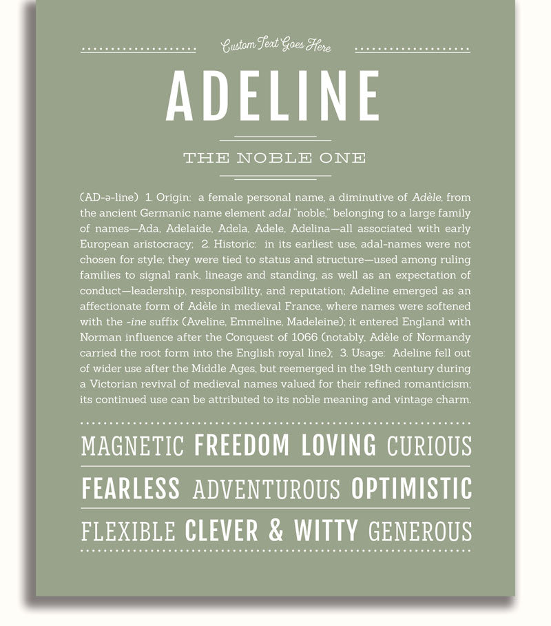 Frame Options | Sage | White Frame, Matted