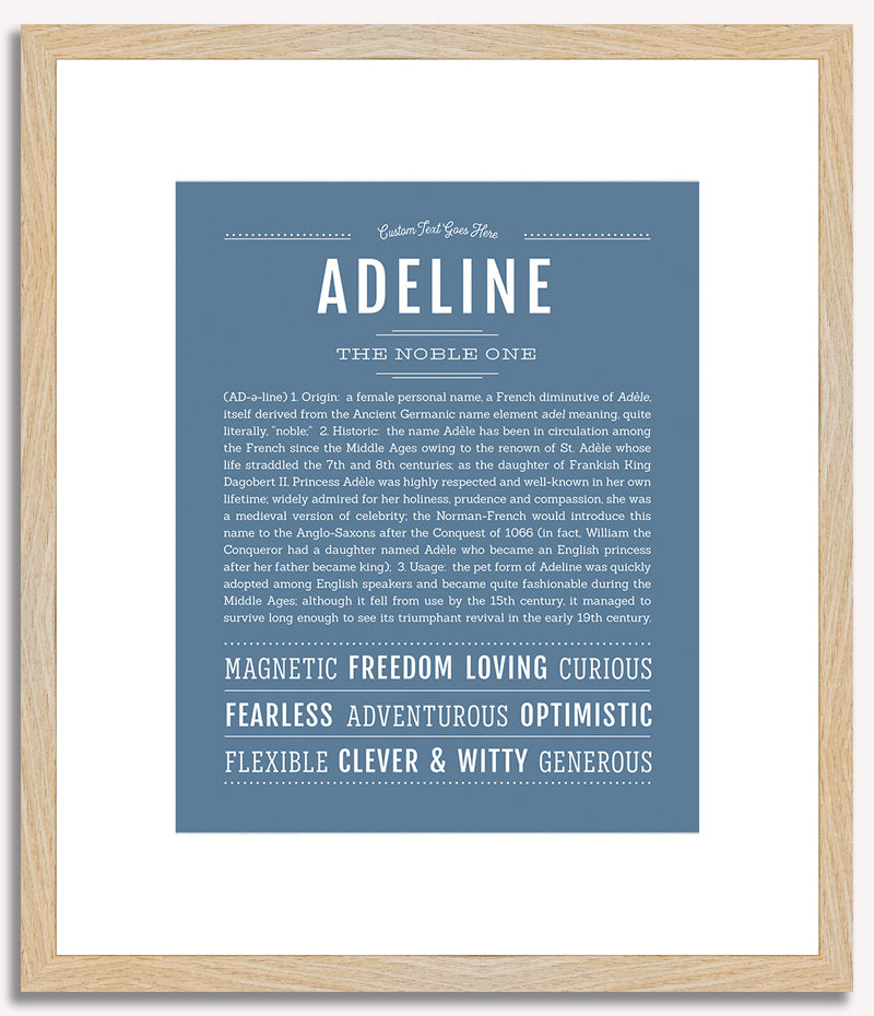 Adeline | Name Art Print