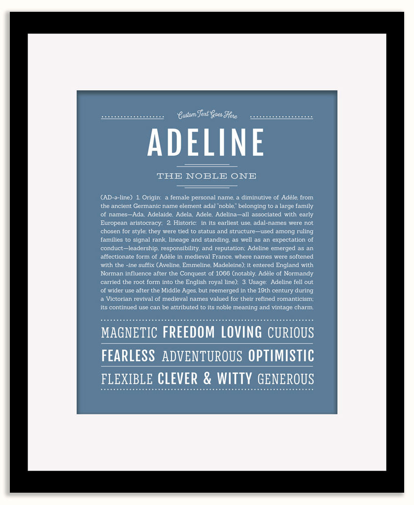 Adeline | Name Art Print