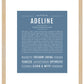 Adeline | Name Art Print