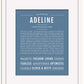 Adeline | Name Art Print