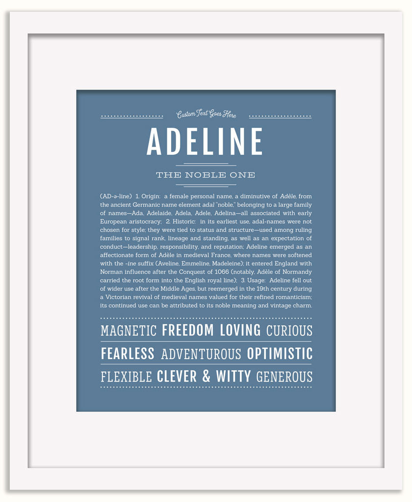 Adeline | Name Art Print
