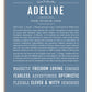 Frame Options | Steele Blue | White Frame, Matted