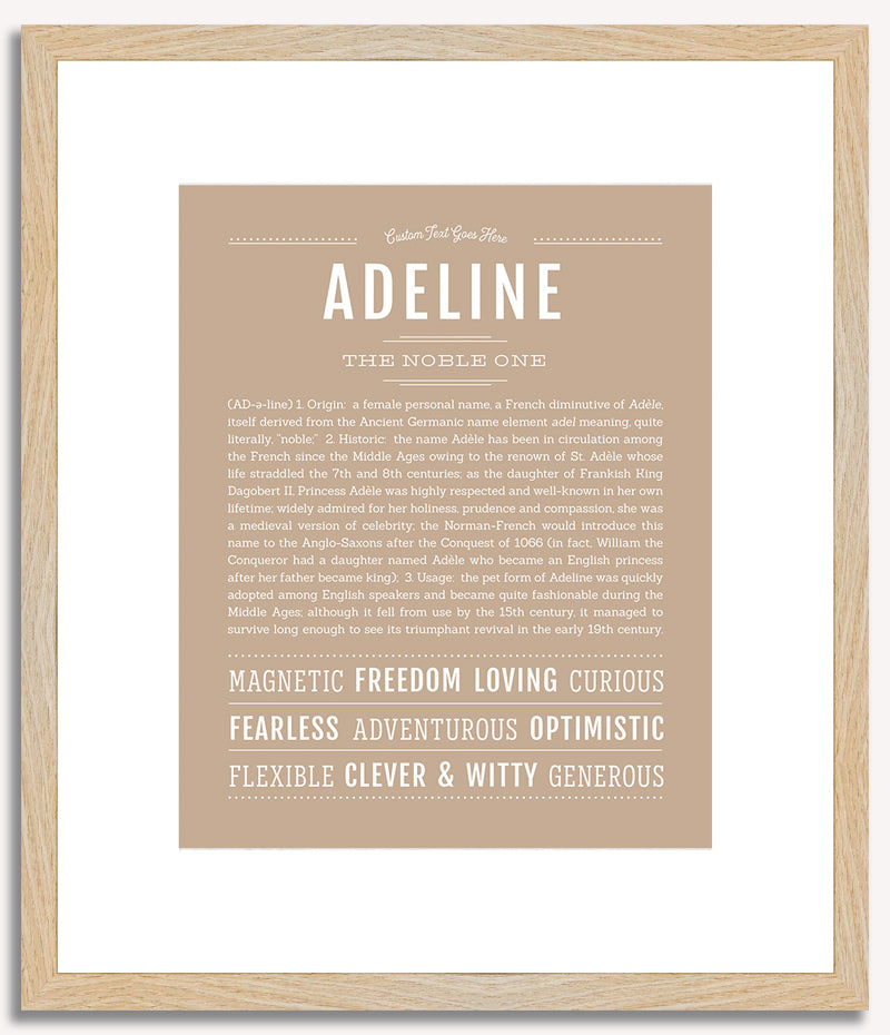 Adeline | Name Art Print