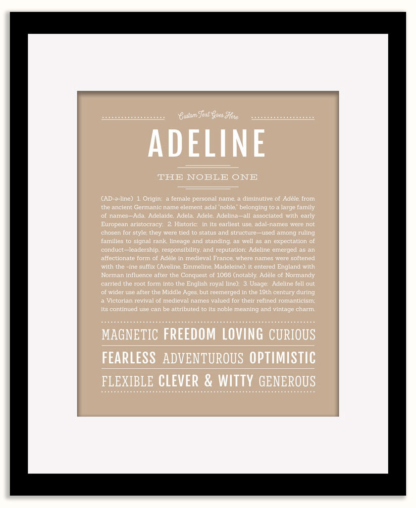 Adeline | Name Art Print