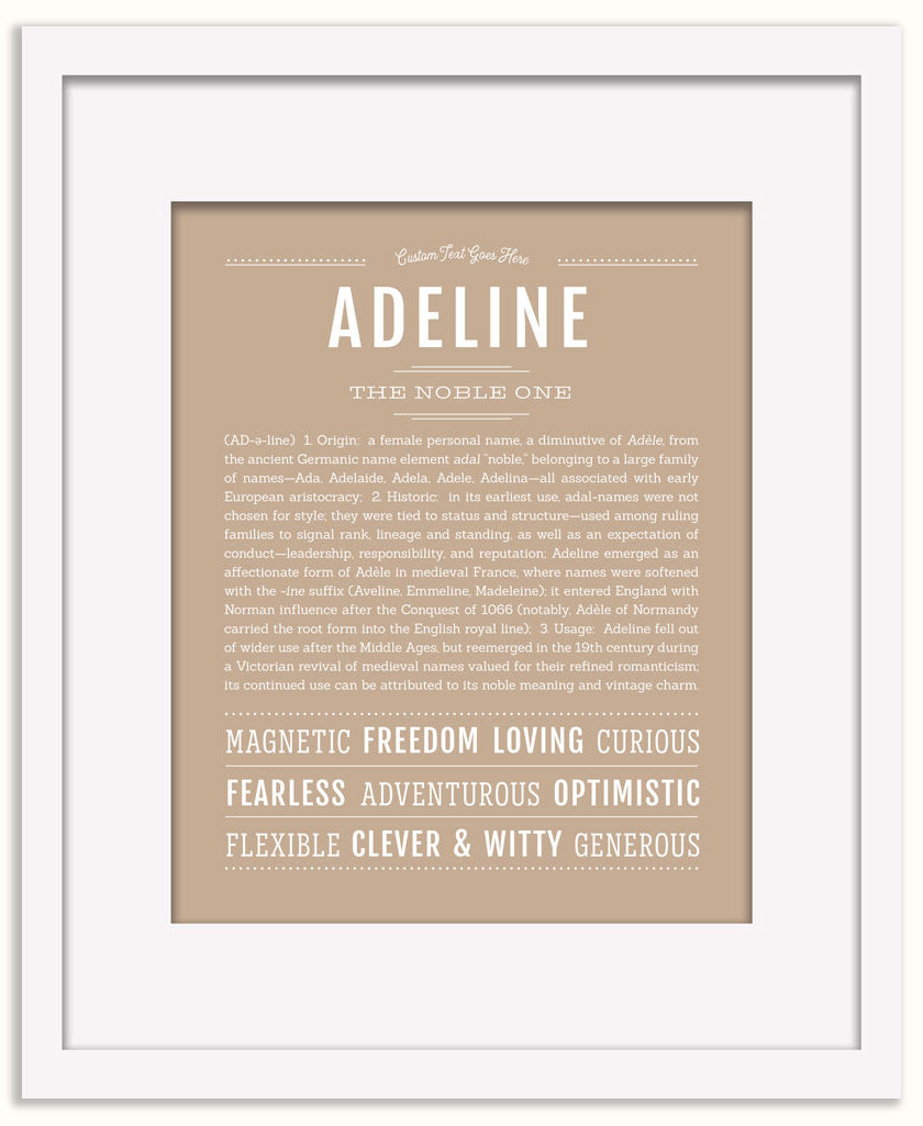 Adeline | Name Art Print