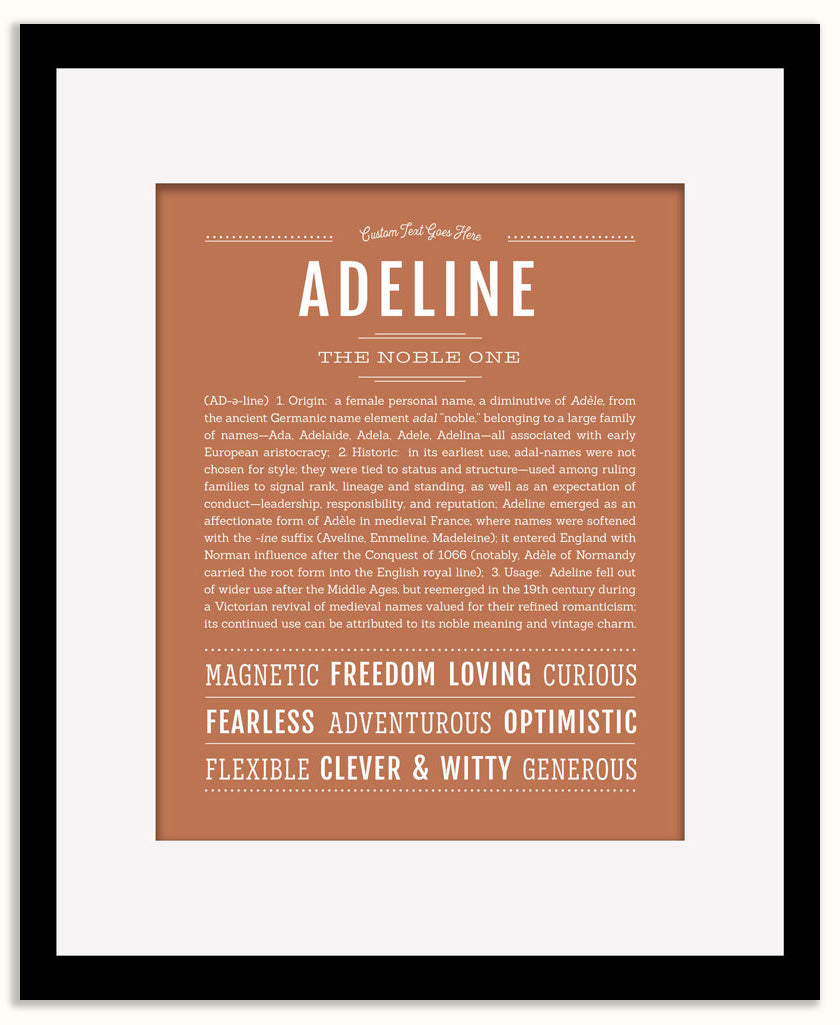 Adeline | Name Art Print