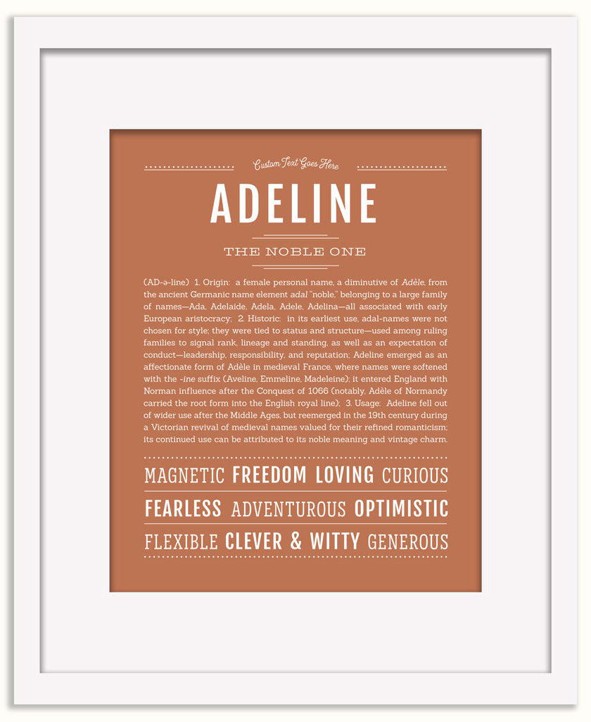 Adeline | Name Art Print
