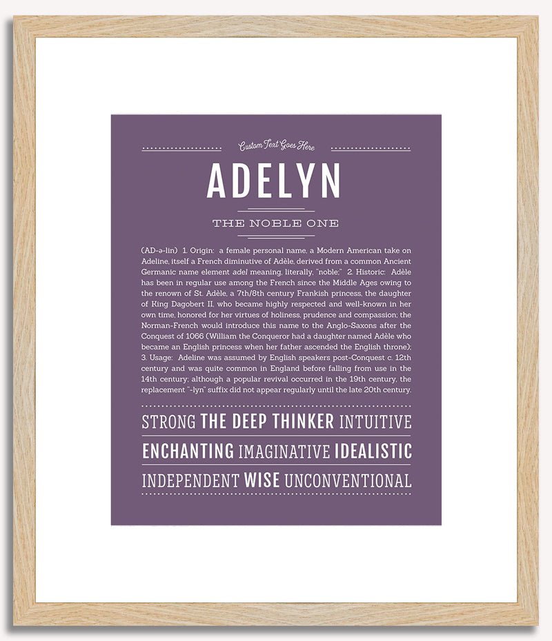 Adelyn | Name Art Print