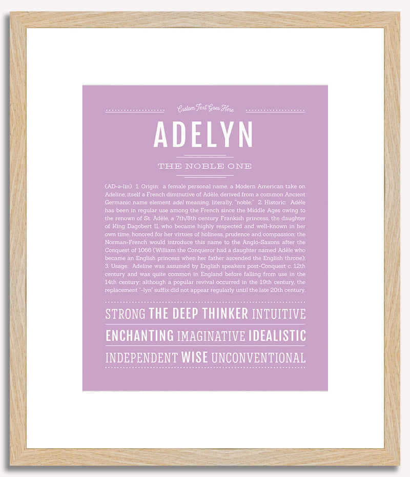 Adelyn | Name Art Print