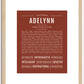 Adelynn | Name Art Print