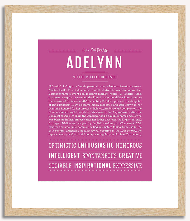 Adelynn | Name Art Print