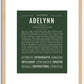 Adelynn | Name Art Print