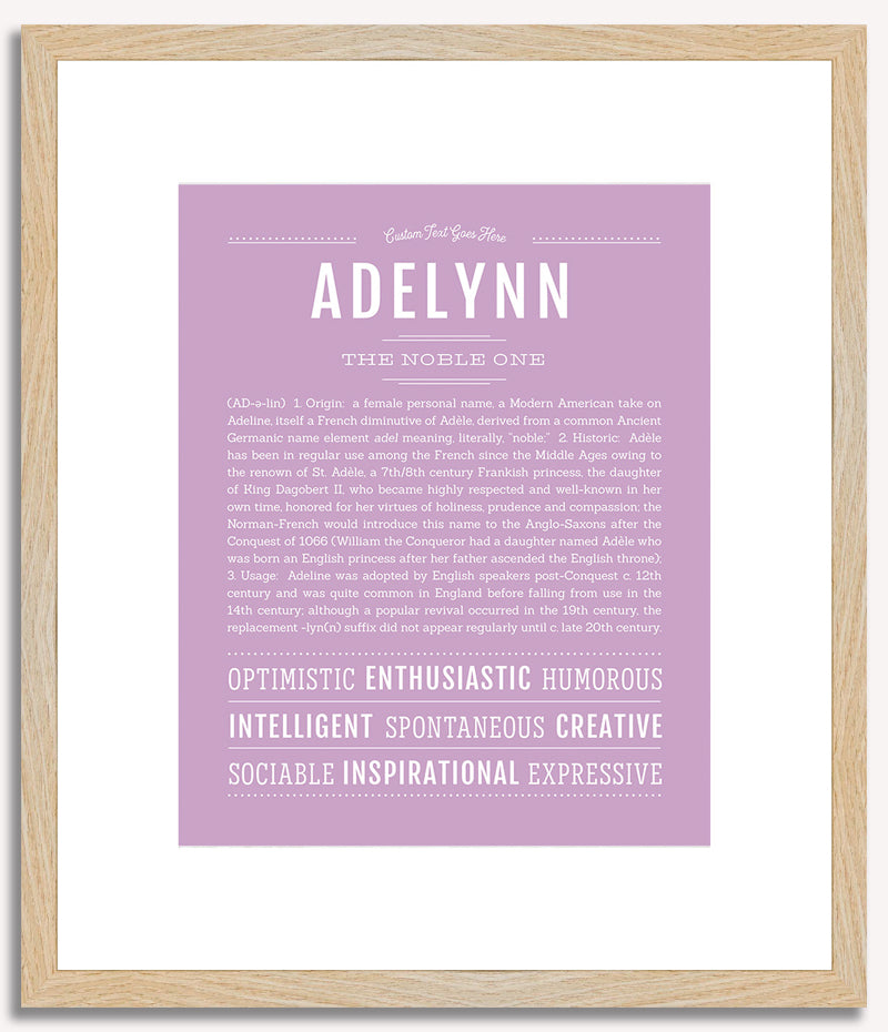 Adelynn | Name Art Print