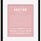 Frame Options | Dusty Rose | Black Frame, Matted