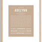 Adelynn | Name Art Print