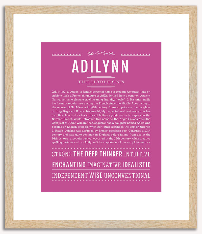 Adilynn | Name Art Print