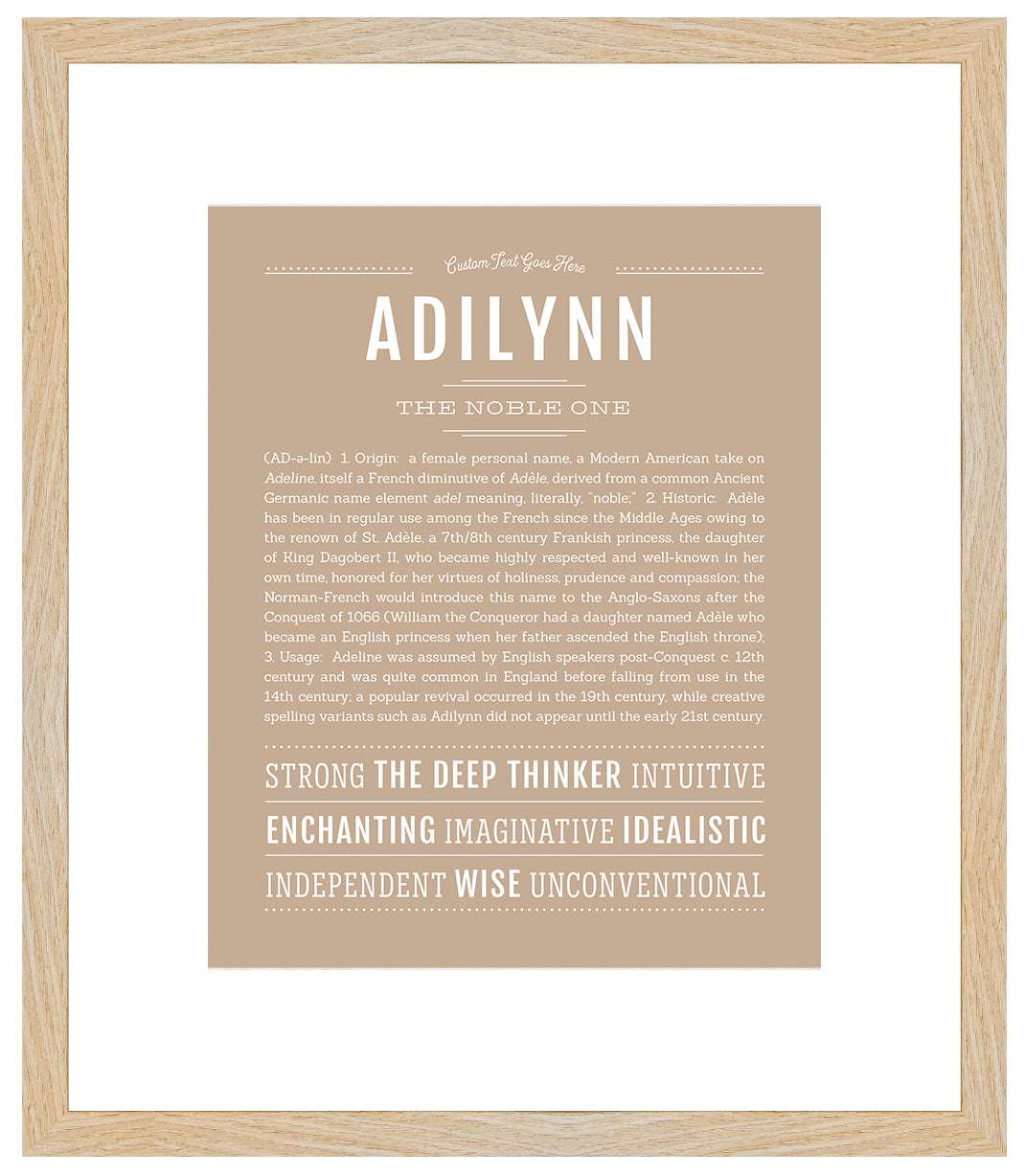 Adilynn | Name Art Print