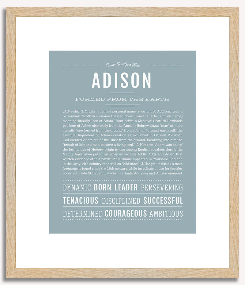 Adison | Name Art Print