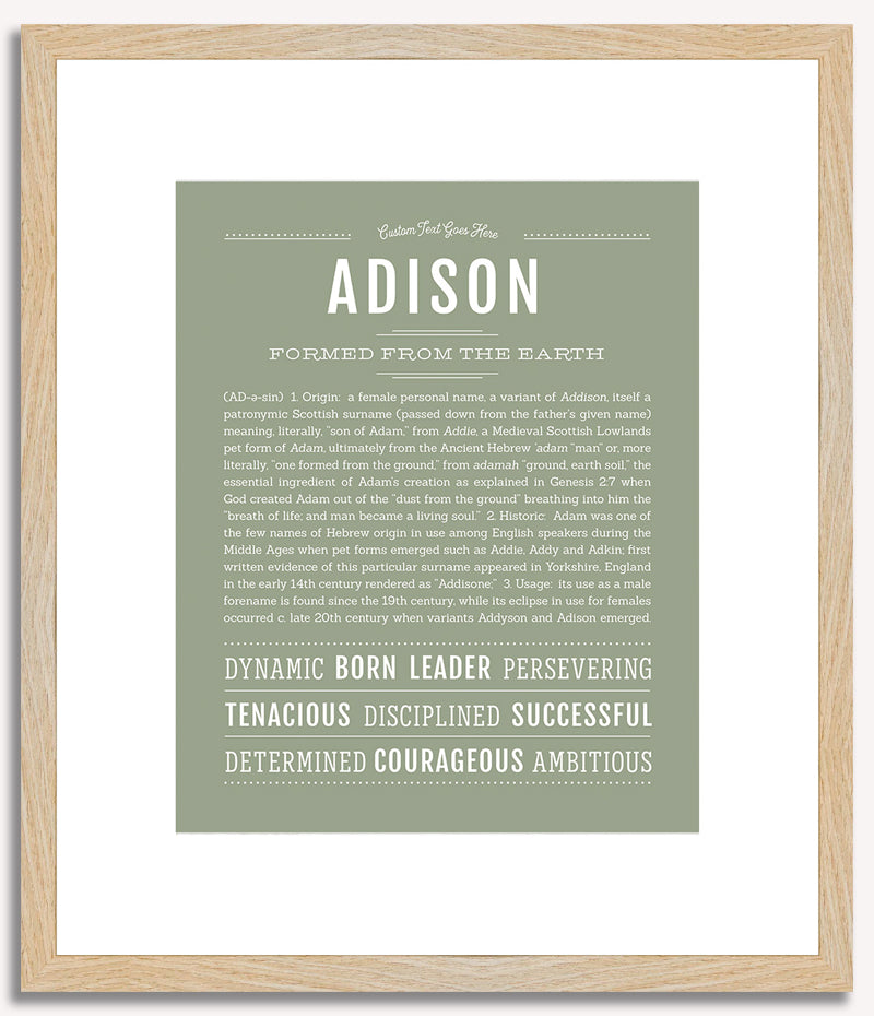 Adison | Name Art Print