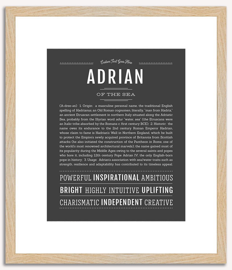 Adrian | Name Art Print