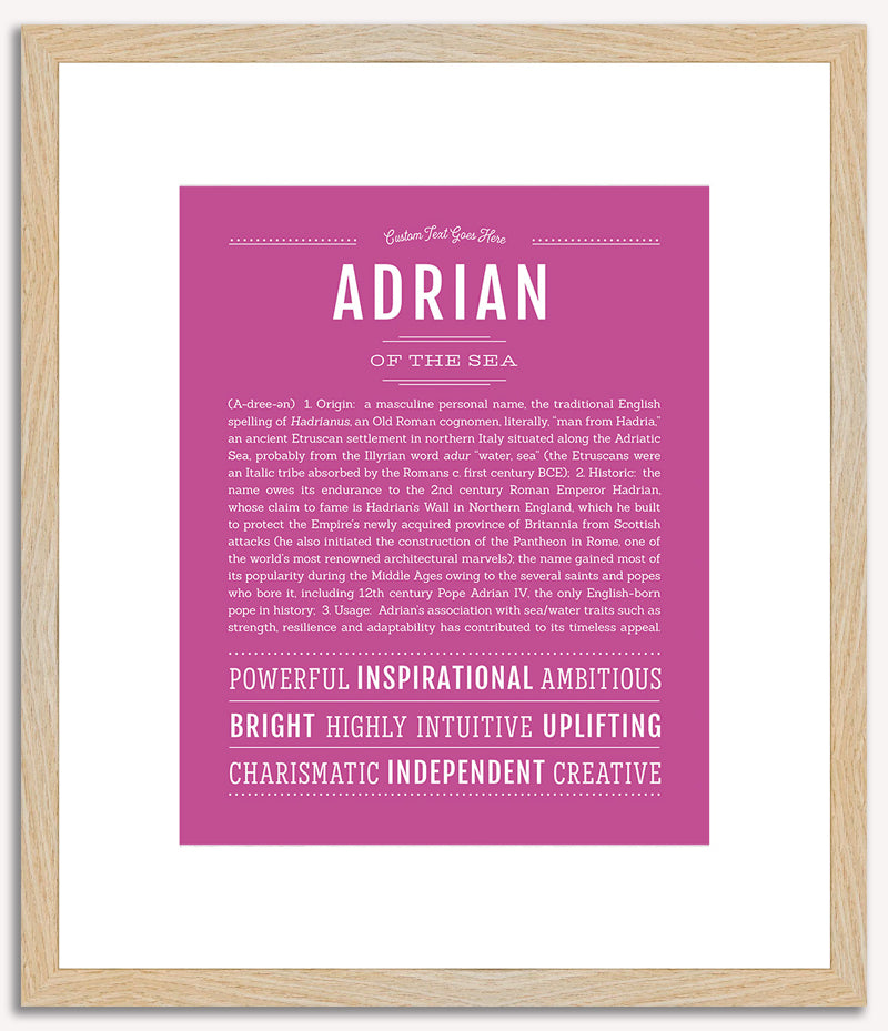 Adrian | Name Art Print