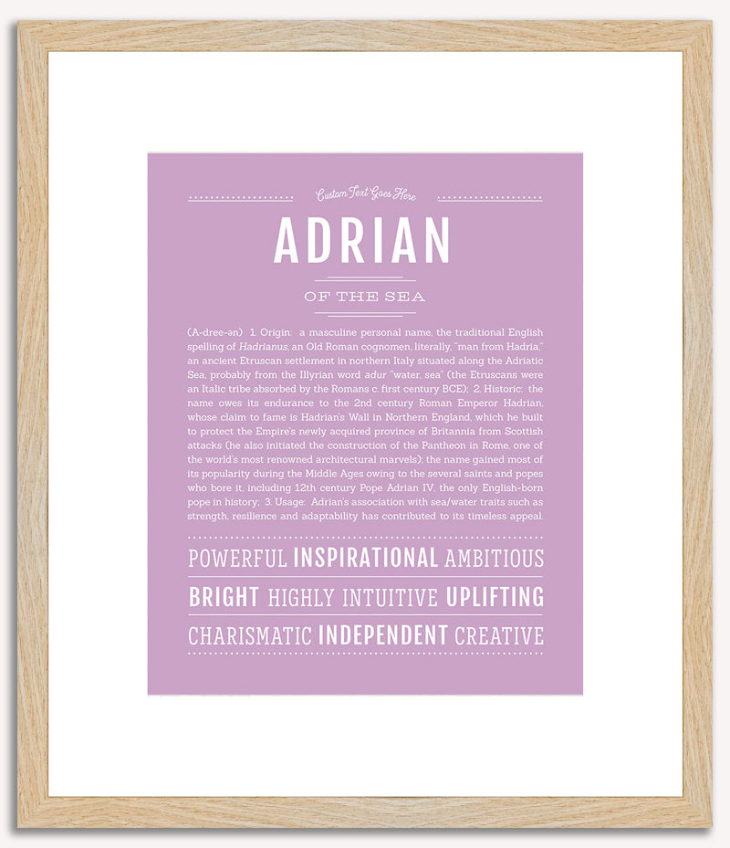 Adrian | Name Art Print