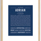 Adrian | Name Art Print