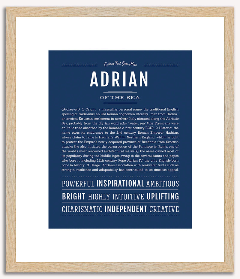 Adrian | Name Art Print