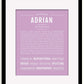 Frame Options | Lilac | Black Frame, Matted